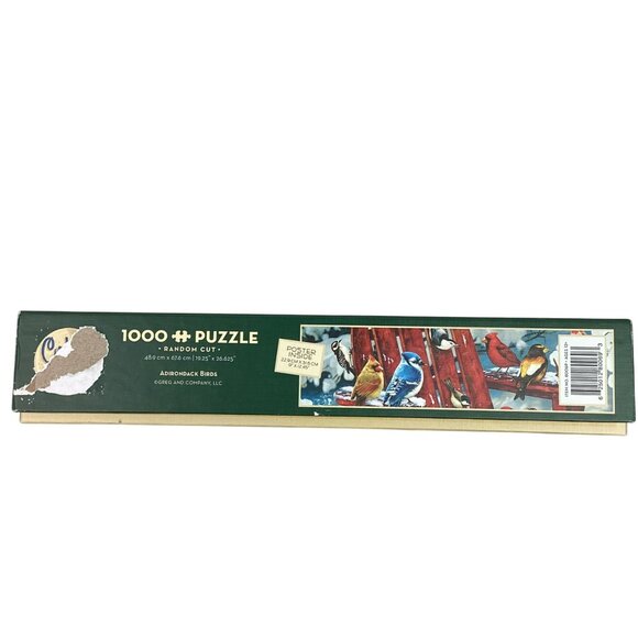 Cobble Hill “Adirondack Birds” 1000+ Piece Premium Jigsaw Puzzle Random Cut Wint - Picture 5 of 9
